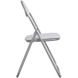  Sklopiva stolica 8 pcs Bijela i siva 48 x 43,5 x 81 cm | Eponuda.ba