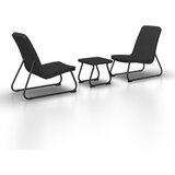Bessagi Garden set za balkon augustina, 3-Delni, temno siv | Shoptok.si