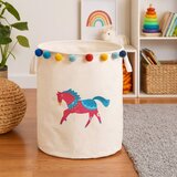 Premier Housewares Bijela tekstilna dječja kutija za pohranu ø 38x48 cm Mimo Eclectic Horse – | shoptok.hr