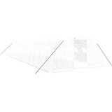  Staklenik s čeličnim okvirom bijeli 56 m² 14 x 4 x 2 m | shoptok.hr