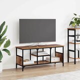 vidaXL TV omarica Star les 100 x 35 x 45 cm Inženirski les in železo | Shoptok.si