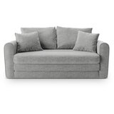 Micadoni Svetlo siva raztegljiva sedežna garnitura 158 cm Lido – | Shoptok.si