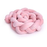 Amek ogradica za krevetić pletenica 200 cm - Pink Cijene