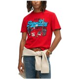 Superdry Majice s kratkimi rokavi - Rdeča | Shoptok.si