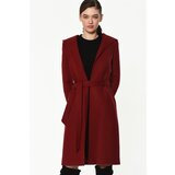 Dewberry Z6630 LADIES' COAT-BURGUNDY | Shoptok.si