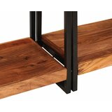  Konzolni stolovi s ladicama 2 pcs Smeđa Čvrsto drvo akacije | shoptok.hr