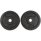 Ring utezi od lijevanog željeza 2x5 kg, Ø30 mm - RX PLO1-5 | shoptok.hr