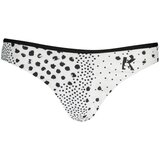 KARL LAGERFELD BEACHWEAR WOMEN'S BOTTOM SWIMSUIT WHITE Cene