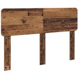  Okvir za krevet s uzglavljem Staro drvo 140 x 190 cm | shoptok.hr
