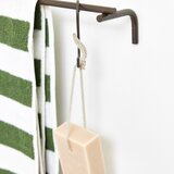 OYOY Living Design Smeđi zidni držač za ručnike od nehrđajućeg čelika Pieni – | shoptok.hr