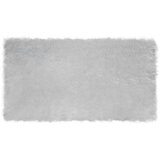 vidaXL Lažni Ovčji Tepih Siva 60 x 110 cm Poliester | shoptok.hr