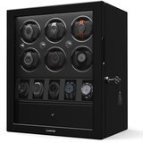 Klarstein ChronoVault navijač satova | 4+6 satova | veganski materijal | visoki sjaj | 4 režima | Mabuchi motor | LED | utičnica | shoptok.hr