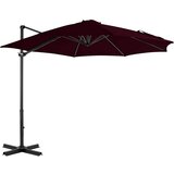  Konzolni vrtni suncobran s aluminijskim stupom 300 cm crveni | shoptok.hr