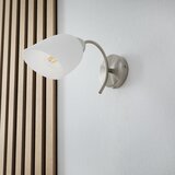  Zidno svetilo DONNA 1xE27/60W/230V nikl | Eponuda.com