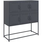 Maison Chic Komoda - Predalnik antracitna 100,5x39x107 cm jeklo, (21715823) Cene