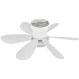 Globo 03625W - LED prigušiva stropni ventilator DELORES LED/5W/230V 2700-6500K bela + daljinski upravljač | Eponuda.com