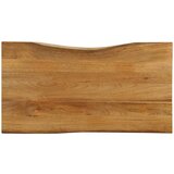 vidaXL Mizna plošča 110x60x2,5 cm naraven rob trden mangov les Cene