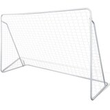  Mreže za nogometni gol čelične 2 kom 240 x 90 x 150 cm | shoptok.hr