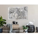  Slika na plutenoj podlozi - Copenhagen Plan 60x40 | shoptok.hr