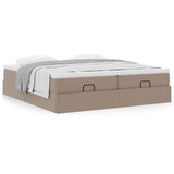  Okvir kreveta s madracima cappuccina 200x200 cm umjetna koža | shoptok.hr