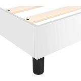  S oprugama i madracem bijeli 200x200 cm umjetna koža | shoptok.hr