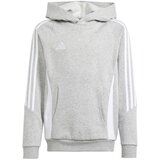 Adidas Sportska sweater majica 'Tiro 24' siva melange / bijela | shoptok.hr