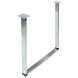 Wagner System Nosač i postolje stola (Š x V: 70 x 72 cm, Čelik, Srebrne boje) | shoptok.hr