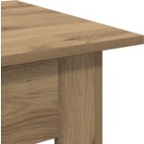 vidaXL Miza za kavo Obrtniški hrast 55 x 55 x 42 cm | Shoptok.si