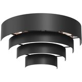  Zidno svetlo RINGS 2xE27/15W/230V crno | Eponuda.com