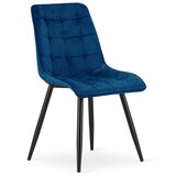  SPLIT stolica - tamnoplavi baršun / crne noge x 3 | shoptok.hr