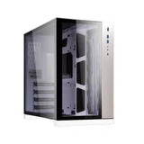 računalniško ohišje O11DW dynamic, atx, midi-tower, kaljeno steklo, srebrno