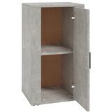  Komoda siva boja betona 40 x 33 x 70 cm od konstruiranog drva | shoptok.hr