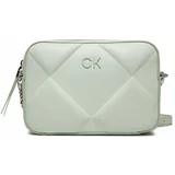 Calvin Klein Ročna torba Quilt K60K611891 Milky Green LIA