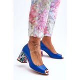 Boto Leather Pumps With Ornamental Heel Lewski Shoes | Eponuda.ba