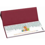  Koledar namizni ivo 29,5x11 bordo 2024 PROMOCIJA | Shoptok.si