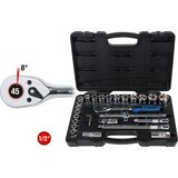 Ks Tools Komplet natičnih ključev 1/2'' CHROMEplus, 28 kosov, Flank Traction | Shoptok.si