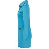 Pri Thin long sweatshirt with a diagonal zipper and a BEATA neck warmer | Shoptok.si
