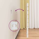  Stensko posteljno vzglavje belo 106x3x63 cm trdna borovina, (20735547) | Shoptok.si