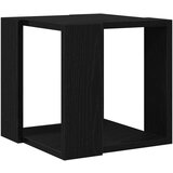 vidaXL Stolić za kavu Crni hrast MDF 32 x 32 x 30 cm Jednostavan | shoptok.hr