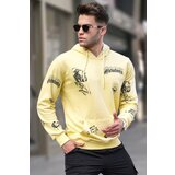 Madmext Sweatshirt - Yellow - Regular fit Cene