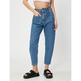 Koton Elastic Waist Jeans High Waist - Baggy Jeans | ePonuda.com