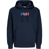 Jack & Jones Muški duks sa kapuljačom 12268422, Teget Cene