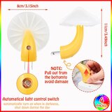 Venisymlis 4x Gobaste LED Nočne Lučke, 7 Barv, Mini Čarobna Svetilka Z Belim Pokrovom, Za Odrasle, (22068156) | Shoptok.si