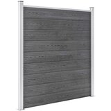 Vrtna ograda WPC 1564 x 186 cm siva | shoptok.hr