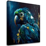  Dekorativna slika na platnu - premium art - rainbow feathers in flight Cene