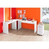 MID.YOU kotna pisalna miza leseni material bela | Shoptok.si