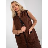 RUE PARIS Vest-AP-KZ-RP02.95P-dark brown | shoptok.hr