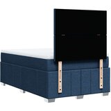 vidaXL Box spring postelja z vzmetnico modra 120x190 cm blago, (21309516) | Shoptok.si