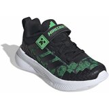 Adidas Patike za dečake Minecraft Fortarun El C JR1943, Crne Cene