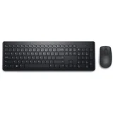 Dell Wireless Keyboard and Mouse KM3322W/komplet tipkovnice in miške/QWERTZ/Adriatic/črna Vhodna naprava 580-AKFW